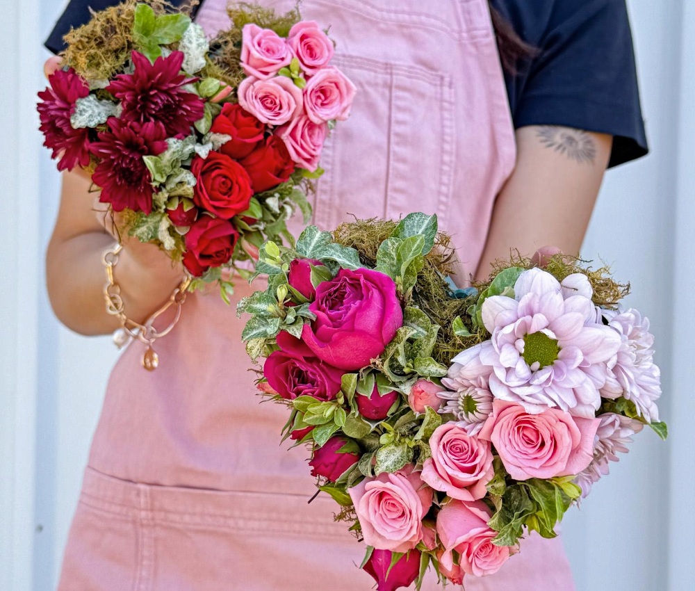 Flower delivery drivers for Valentine's Day