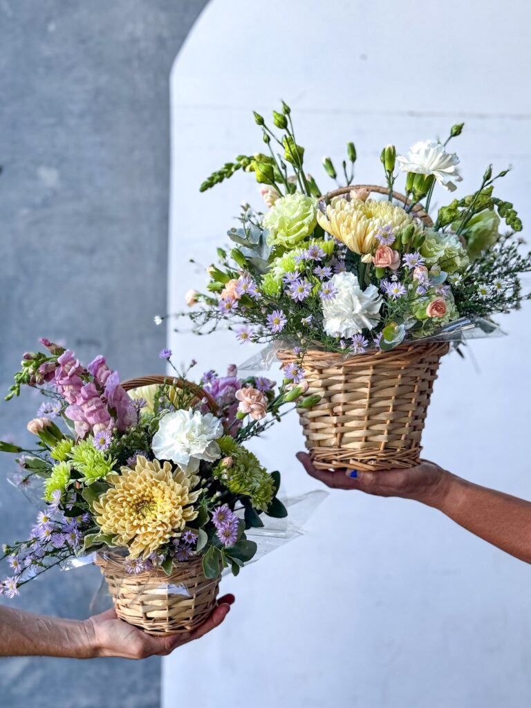 Easter Basket Posy for delivery Brisbane and Melbourne.